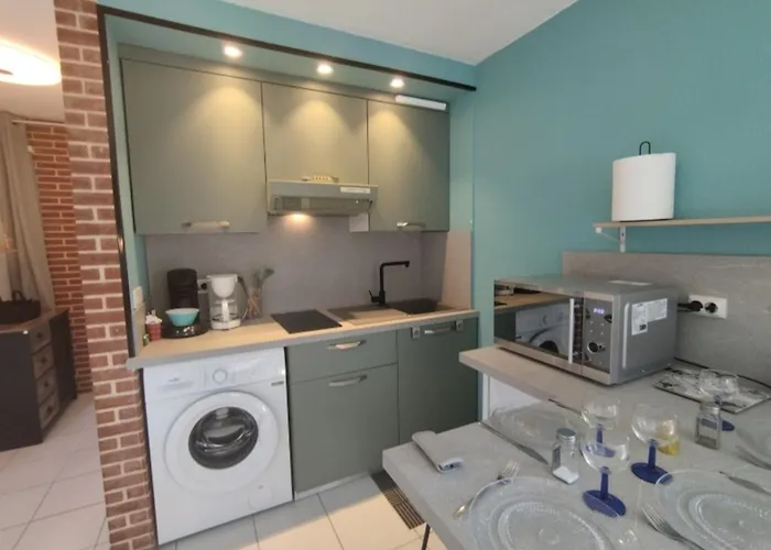 T2 Saint-pierre-la-mer - Parking - 3/4 Pers - Fr-1-795-63 아파트 *